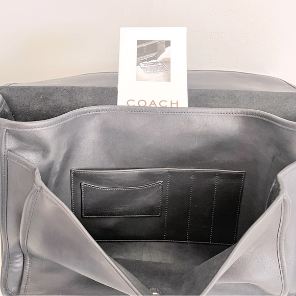 Vintage Coach 5266 ‘Beekman’ Black Leather Briefcase - Picture 12 of 14